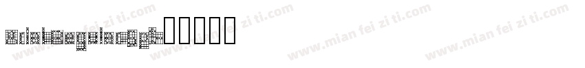 Arial Regular 5pt字体转换